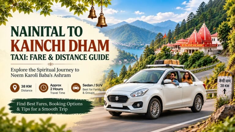 Nainital to Kainchi Dham Taxi: Fare & Distance